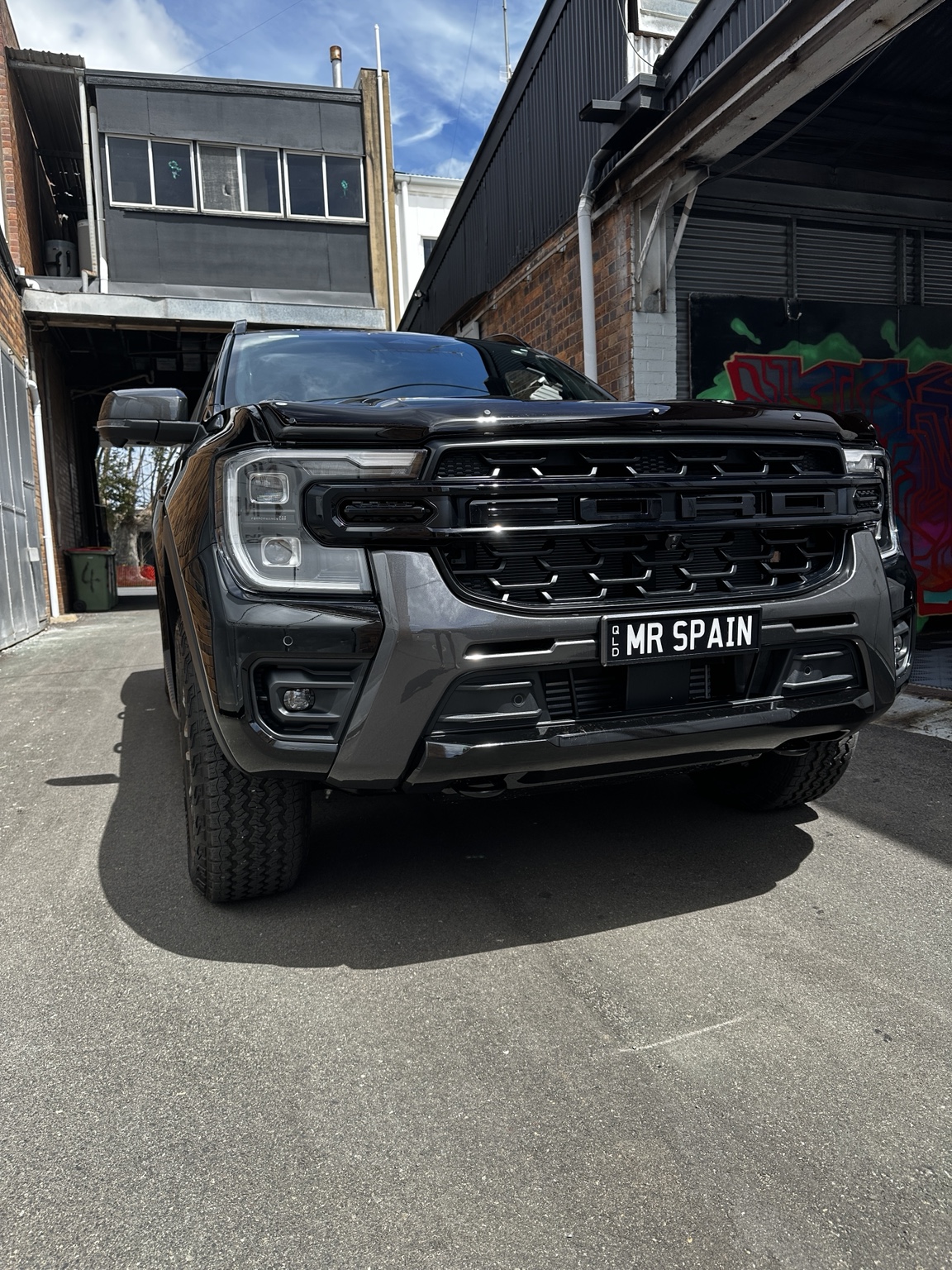 Black Ford wrap by Thatz a Wrap